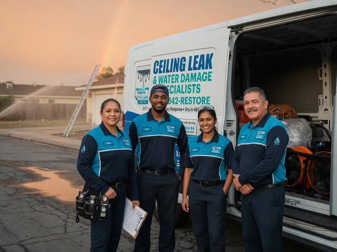 Ceiling Leak Cleanup company in Allamuchy, NJ